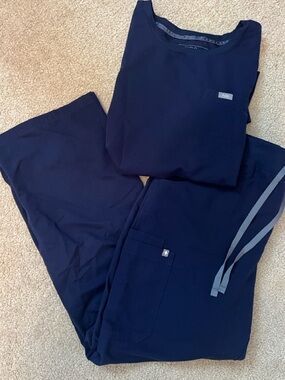 Figs Tech set navy XL